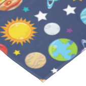 Ruimtepatroon, planeten, sterren, kosmos, melkweg tafelkleed (Gekanteld)