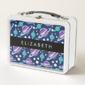 Ruimtepatroon, Planeten, Sterren, Melkweg, Jouw na (Voorkant)