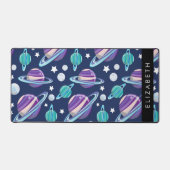 Ruimtepatroon, Planeten, Sterren, Melkweg, Jouw na Bureaumat (Voorkant)