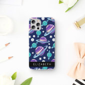 Ruimtepatroon, Planeten, Sterren, Melkweg, Jouw na Case-Mate iPhone Case