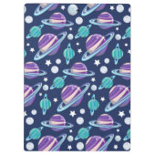 Ruimtepatroon, Planeten, Sterren, Melkweg, Jouw na Klembord (Achterkant)