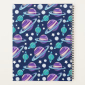 Ruimtepatroon, Planeten, Sterren, Melkweg, Jouw na Planner (Achterkant)