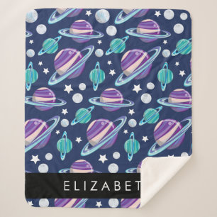 Ruimtepatroon, Planeten, Sterren, Melkweg, Jouw na Sherpa Deken