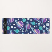 Ruimtepatroon, Planeten, Sterren, Melkweg, Jouw na Yogamat (Achterkant (horizontaal))