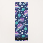 Ruimtepatroon, Planeten, Sterren, Melkweg, Jouw na Yogamat (Voorkant)