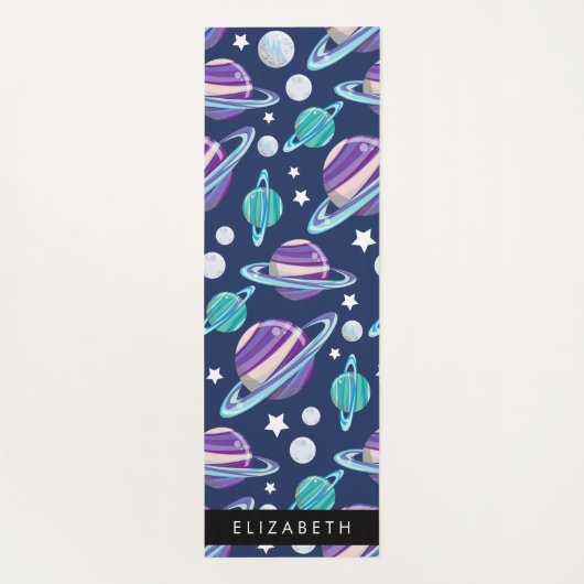 Ruimtepatroon, Planeten, Sterren, Melkweg, Jouw na Yogamat (Achterkant)