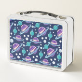 Ruimtepatroon, planeten, sterren, melkweg, kosmos (Achterkant)