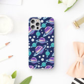 Ruimtepatroon, planeten, sterren, melkweg, kosmos Case-Mate iPhone case