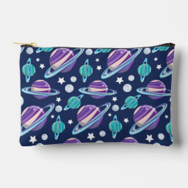 Ruimtepatroon, planeten, sterren, melkweg, kosmos etui