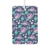 Ruimtepatroon, planeten, sterren, melkweg, kosmos luchtverfrisser (Voorkant)