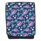 Ruimtepatroon, planeten, sterren, melkweg, kosmos rugtassen (Voorkant)