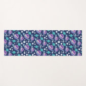 Ruimtepatroon, planeten, sterren, melkweg, kosmos yogamat (Voorkant (horizontaal))