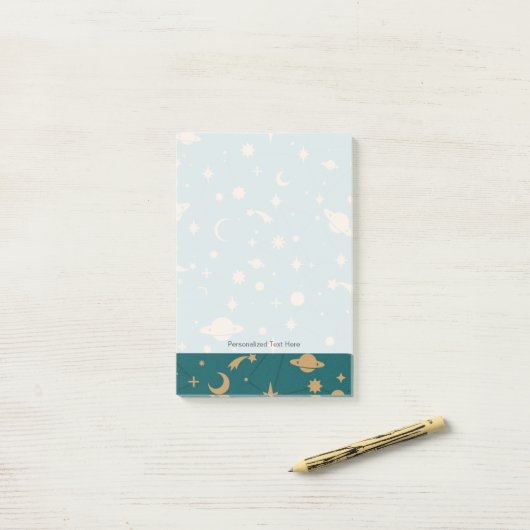 Ruimtepatroon Post-it® Notes (Op bureau)