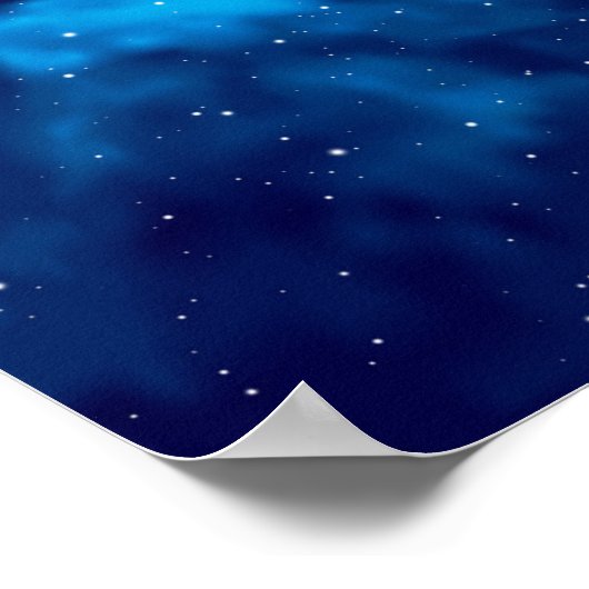 Ruimtepatroon Poster (Hoek)