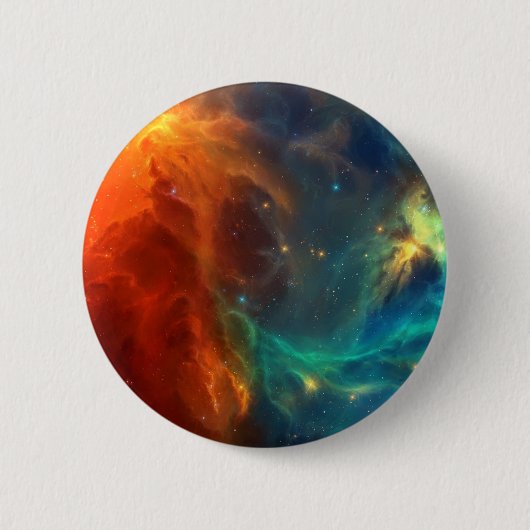 Ruimtepatroon Ronde Button 5,7 Cm (Voorkant)