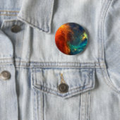 Ruimtepatroon Ronde Button 5,7 Cm (In situ)