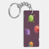 Ruimtepatroon Sleutelhanger (Voorkant Links)