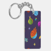 Ruimtepatroon Sleutelhanger (Voorkant Links)