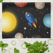 Ruimtepatroon Theedoek (Gevouwen)