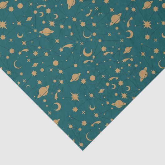 Ruimtepatroon Tissuepapier (Detail)