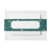 Ruimtepatroon Uitnodigingen Wikkel (Voorkant Voorbeeld)