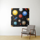 Ruimtepatroon Wandkleed (In situ)