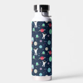 Ruimtepatroonillustratie Waterfles (Links)
