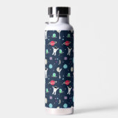 Ruimtepatroonillustratie Waterfles (Rechts)
