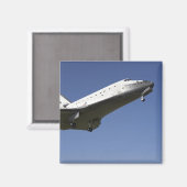 RuimtependelAtlantis nadert baan 33 2 Magneet (Voorkant / Achterkant)