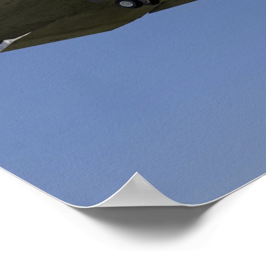 RuimtependelAtlantis nadert baan 33 2 Poster (Hoek)