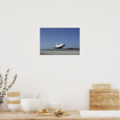 RuimtependelAtlantis nadert baan 33 Poster (Keuken)