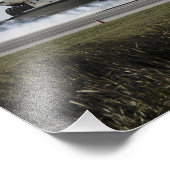 RuimtependelAtlantis raakt 3 Foto Afdruk (Hoek)