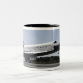 RuimtependelAtlantis raakt 3 Tweekleurige Koffiemok (Center)