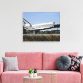 RuimtependelAtlantis raakt naar beneden Canvas Afdruk (Insitu (Woonkamer))