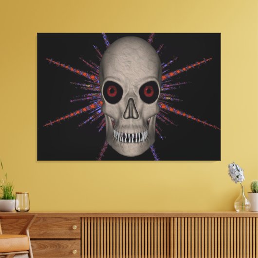 Ruimtepiraat Canvas Afdruk (Insitu (Woonkamer))