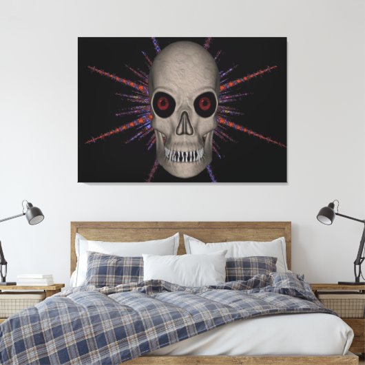 Ruimtepiraat Canvas Afdruk (Insitu (Slaapkamer))