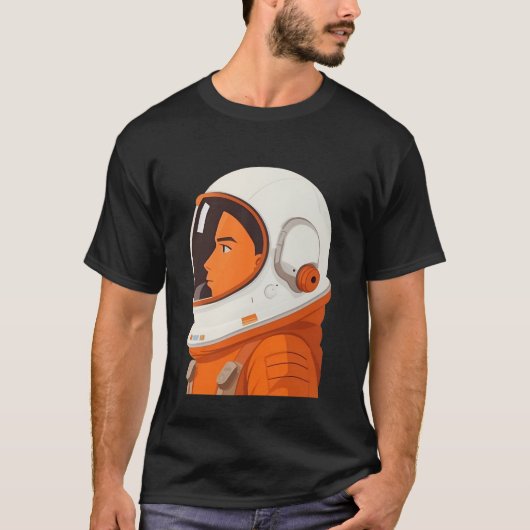 Ruimtepiraat - Mark Watney T-shirt (Voorkant)