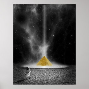 Ruimtepiramide Poster