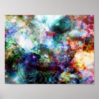 Ruimtepiramiden Poster