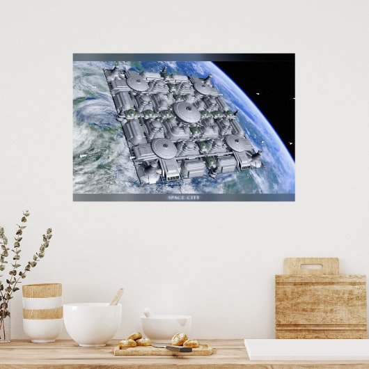 Ruimteplaats Poster (Keuken)