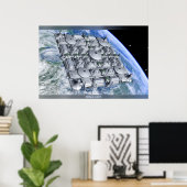 Ruimteplaats Poster (Thuiskantoor)