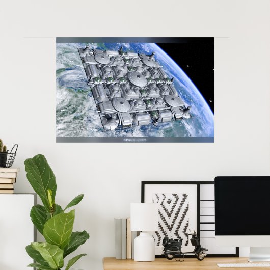 Ruimteplaats Poster (Thuiskantoor)