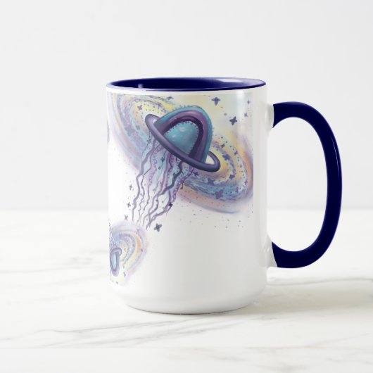 ruimteplaneet mok (Rechts)