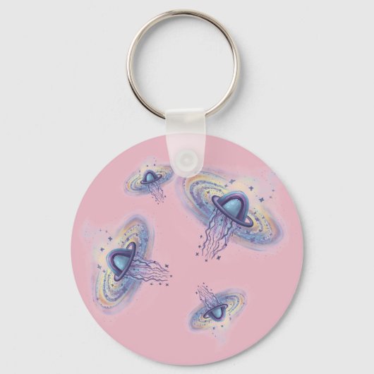 ruimteplaneet sleutelhanger (Voorkant)