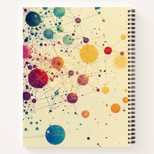 Ruimteplaneten op maat Notitieboek (Achterkant)