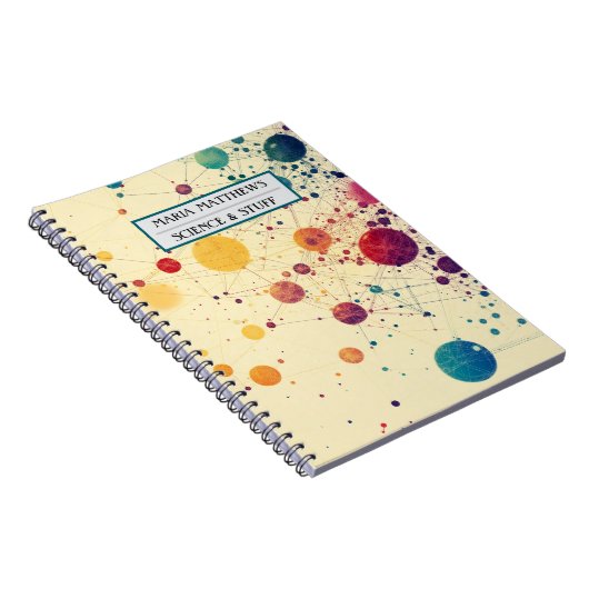 Ruimteplaneten op maat Spiral Photo Notitieboek (Rechterzijde)