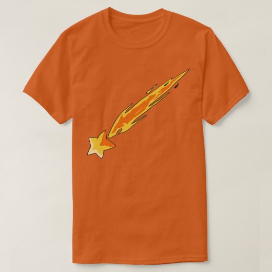 Ruimteplanetoïden schieten t-shirt (Design voorkant)