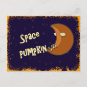 ruimtepompoen briefkaart (Voorkant)