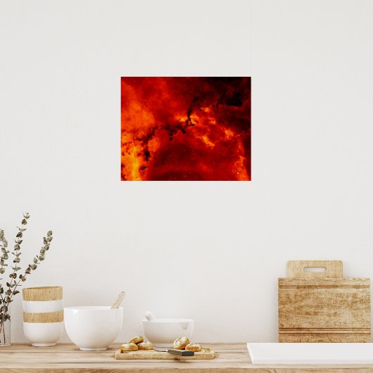 Ruimteposter Landschap 50 cm x 40 cm Poster (Keuken)