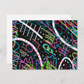 ruimtepuin briefkaart (Voorkant / Achterkant)